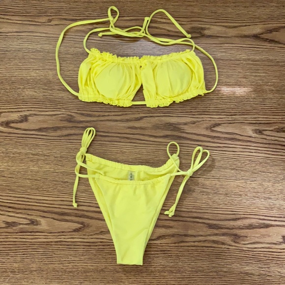 Zaful yellow bikini size medium - Picture 2 of 2